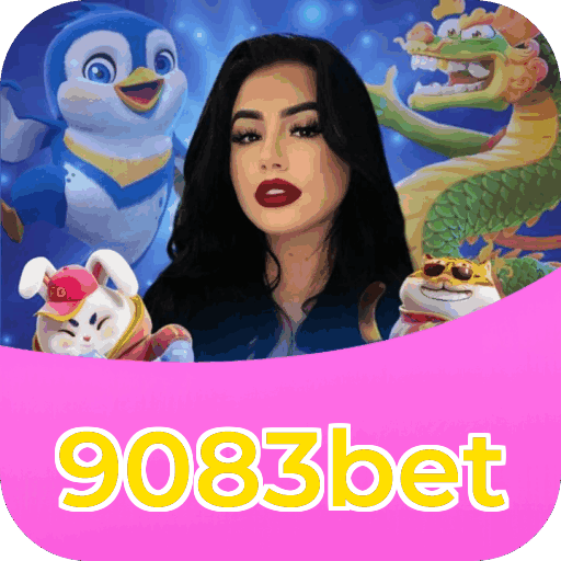 Interface do aplicativo 9083bet mostrando jogos disponíveis no iOS e Android